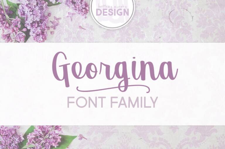Georgina Font Family Graphic