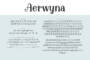 Aerwyna Regular-Letters